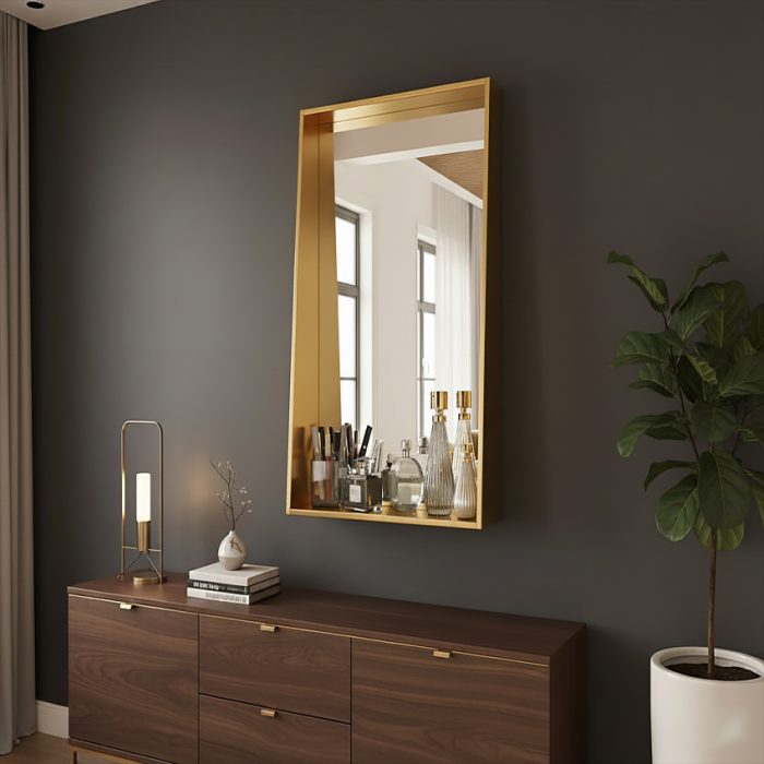 آینه دیواری ام دی اف